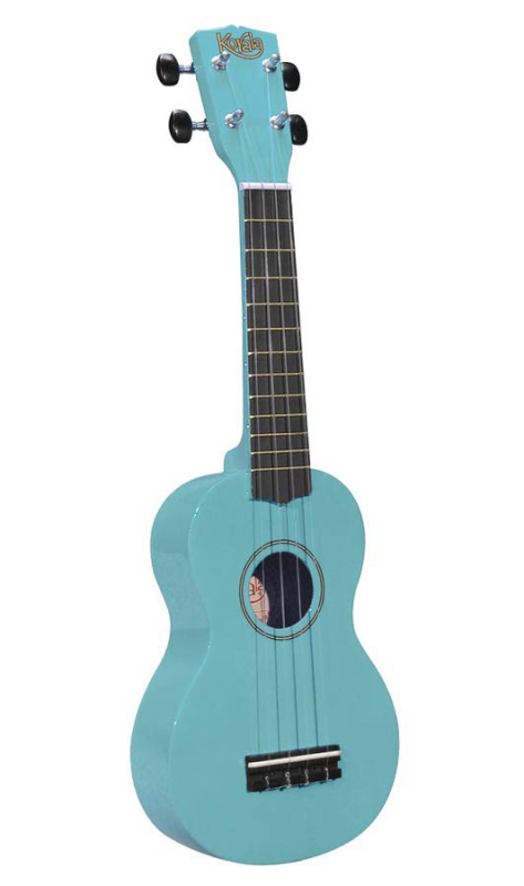 Korala UKS-30 LBU Sopran-Ukelele hellblau inkl. Tasche