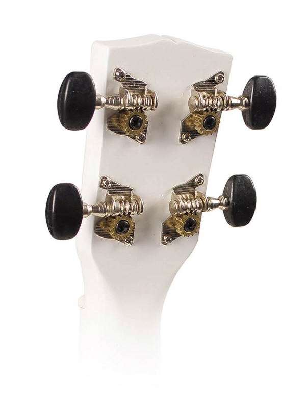 Korala UKS-30 WH Sopran-Ukelele Weiß inkl. Tasche