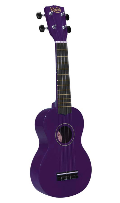 Korala UKS-30 PU Sopran-Ukelele Lila inkl. Tasche