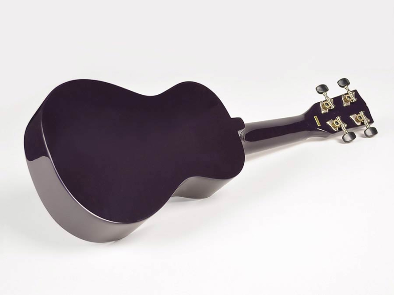 Korala UKS-30 PU Sopran-Ukelele Lila inkl. Tasche