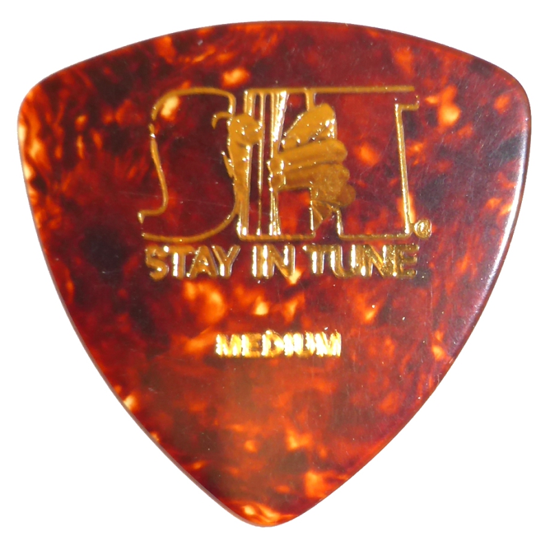 Stay in Tune 346 Shape Classic Celluloid Pick Medium Plektrum 12 Stück