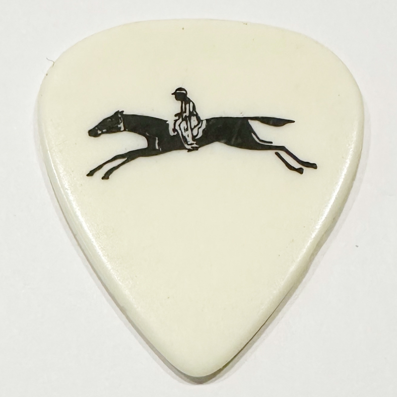 Horse 351 Celluloid White Pick Heavy Plektren 12 Stück