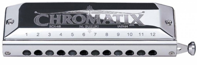 Suzuki SCX-48 Chromatix  -  12 holes Mundharmonika in C