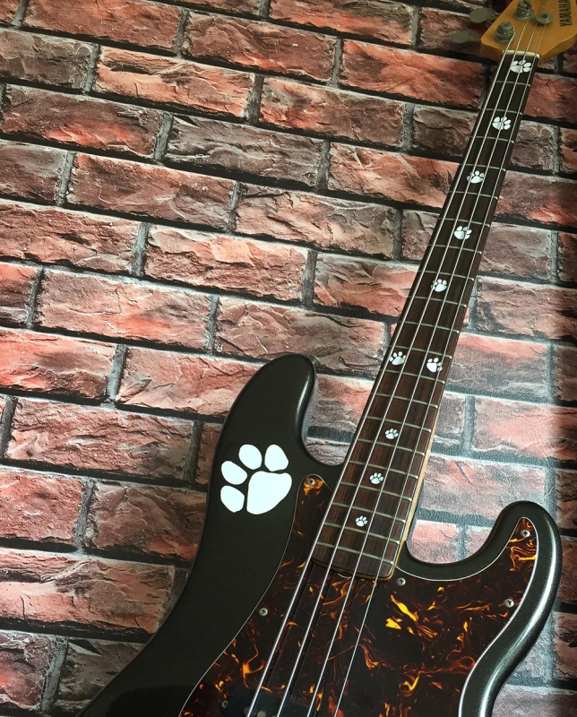 F-306AP-WT Inlay Stickers, Animal Foot Prints - Fret Markers