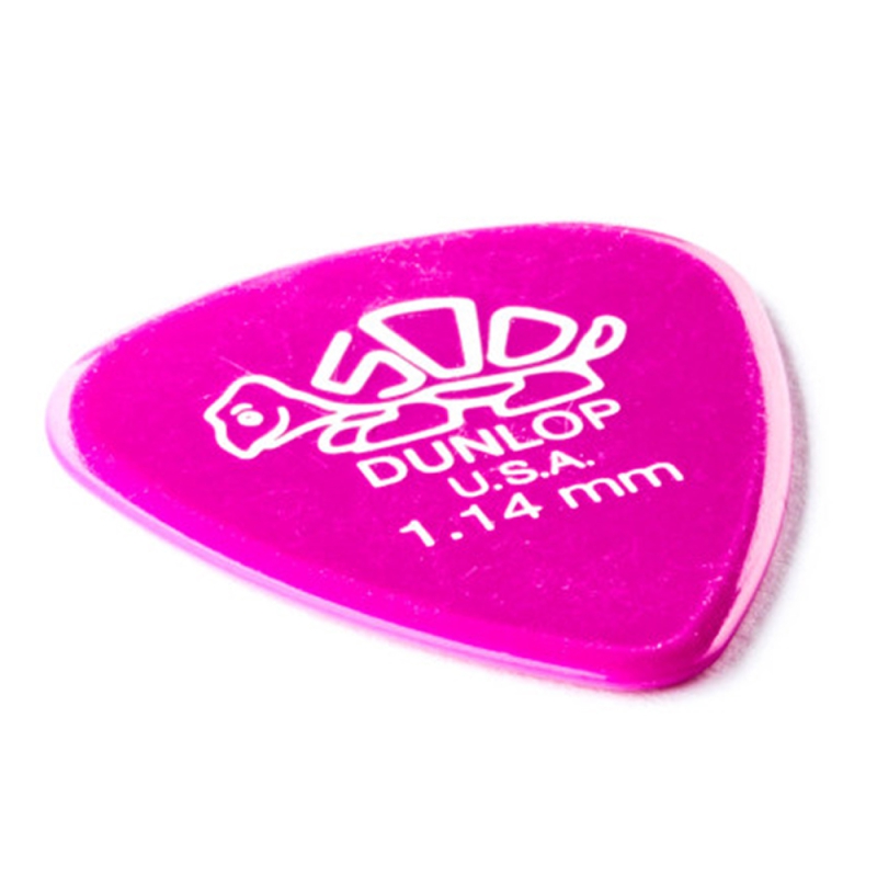 Dunlop Plektrum 500 Delrin 1,14mm hell Lila 12 Stück