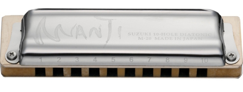 SUZUKI Manji M-20 Mundharmonika in C