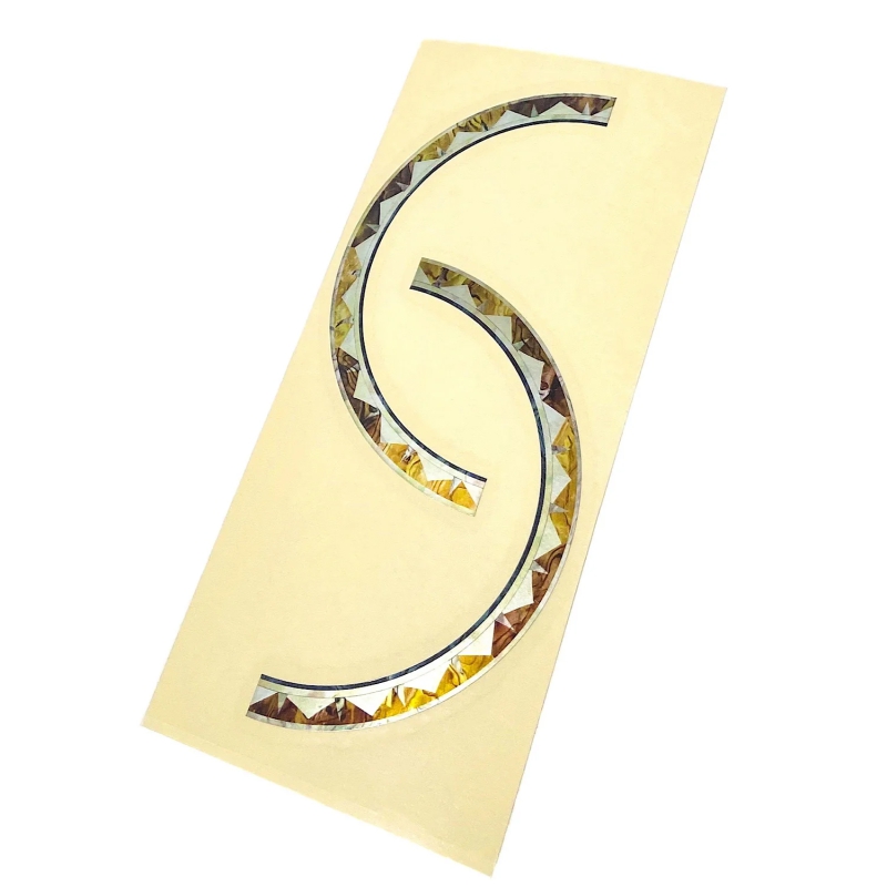 RS-242SA Inlay Stickers, Rosette (Santafe) - Purfling for Guitars
