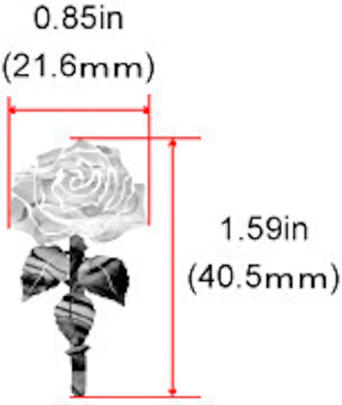 H-121RR Inlay Stickers, Rosanne Cash Rose