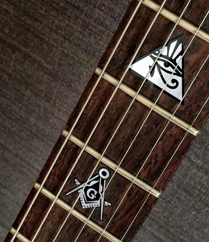 F-290RS-MT Inlay Stickers, Religion Symbols - Fret Markers