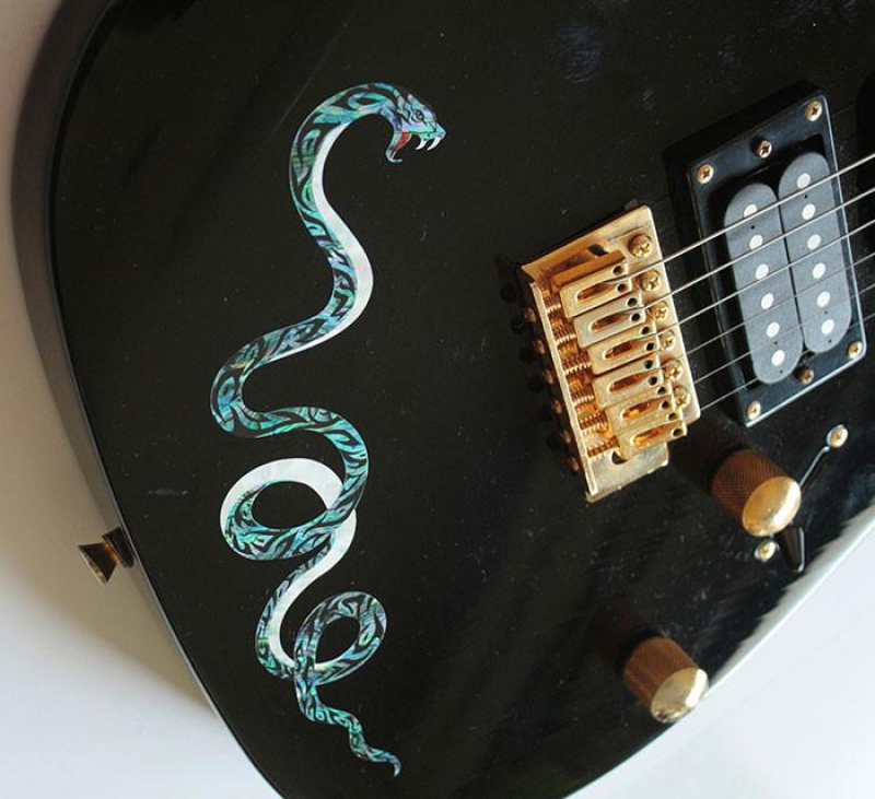 B-167TS Inlay Stickers, Body-Twisted Snake