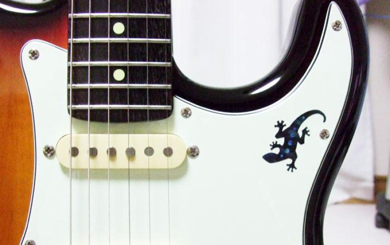 B-201LZ-BL Inlay Stickers, Body Lizard Decals (AB)