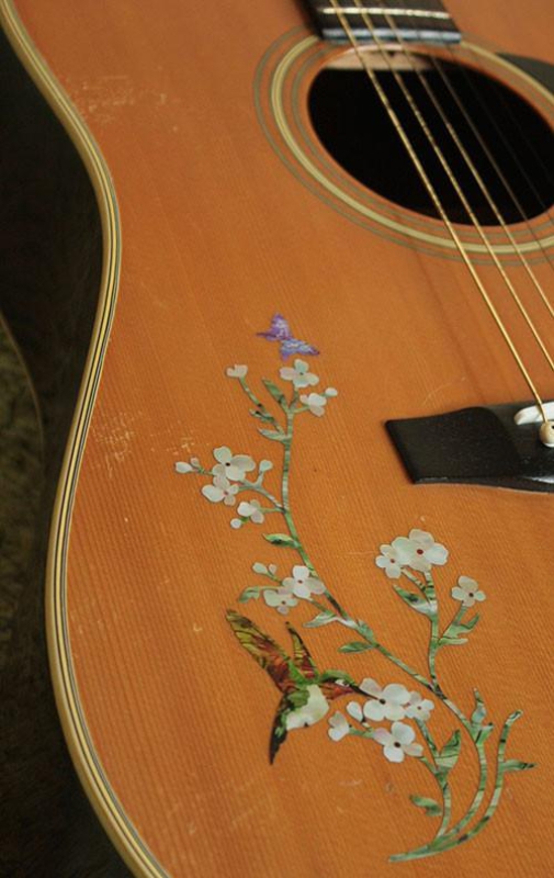 B-168ITG Inlay Stickers, In The Garden (Flowers Hummingbird Butterfly) (WS)