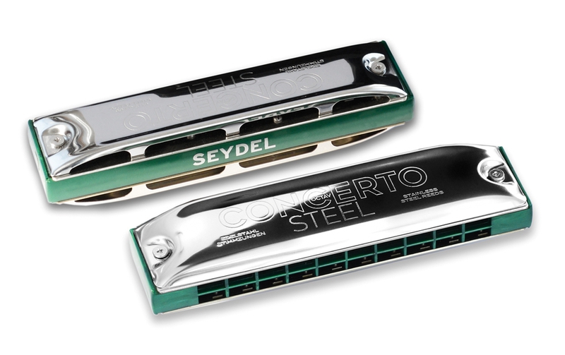 Seydel Oktav CONCERTO STEEL Mundharmonika 31401 in HG