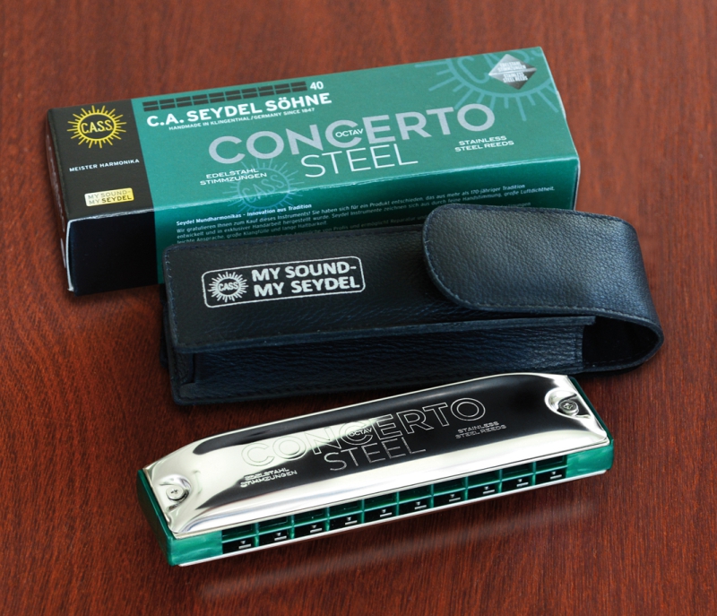 Seydel Oktav CONCERTO STEEL Mundharmonika 31401 in C