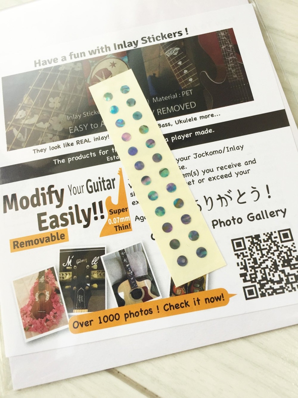 F-086SD-BP Inlay Stickers, Smal CustumDots 1/8 (BP)