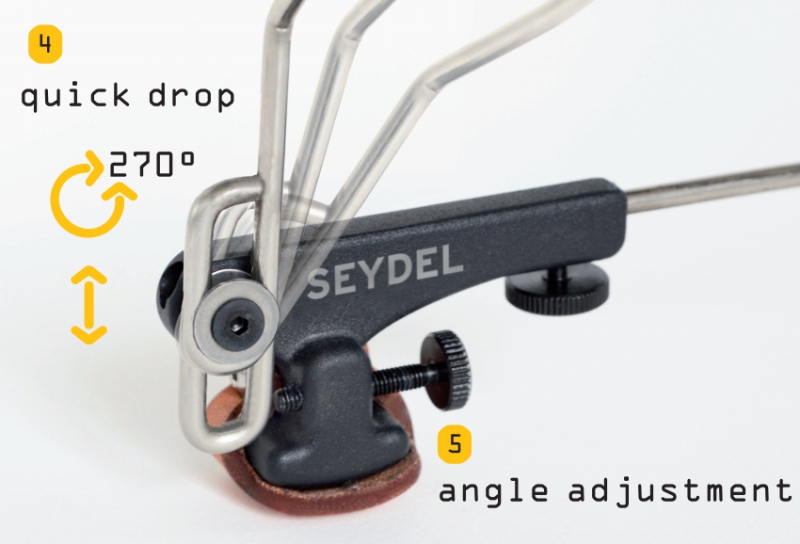 C.A. Seydel 950000 GECKO Mundharmonika Halter
