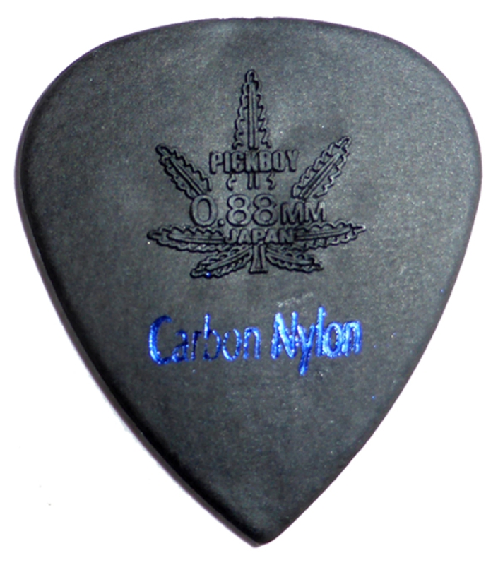 Pickboy Modulous GP33R-088/S, 0,88mm Plektren Carbon Graphite, 12 Stück