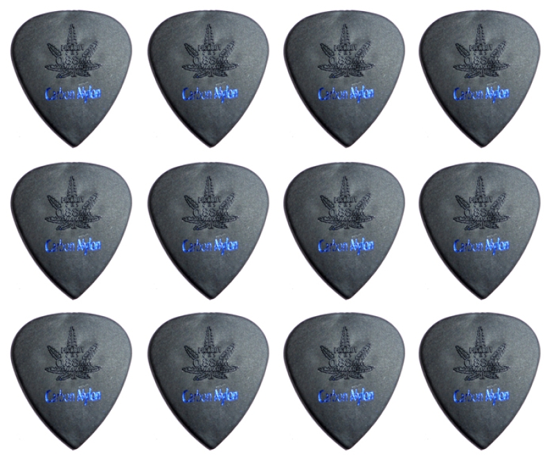 Pickboy Modulous GP33R-088/S, 0,88mm Plektren Carbon Graphite, 12 Stück