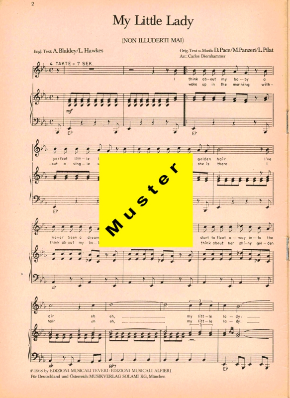 Seith´s Hitparade Heft 75 Künstlerexemplar