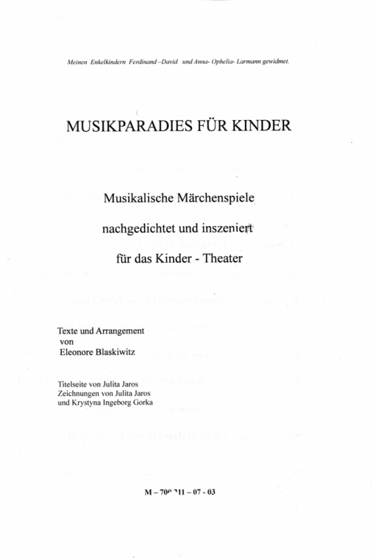 Musikparadies für Kinder - aus der Reihe Perlen der Musik