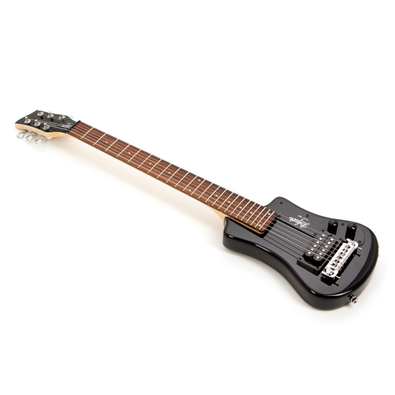 Höfner Shorty E-Gitarre - Schwarz inkl. GigBag