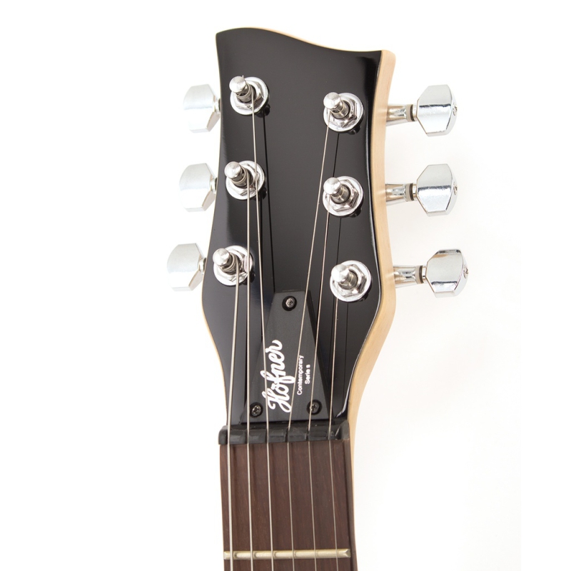 Höfner Shorty E-Gitarre - Schwarz inkl. GigBag