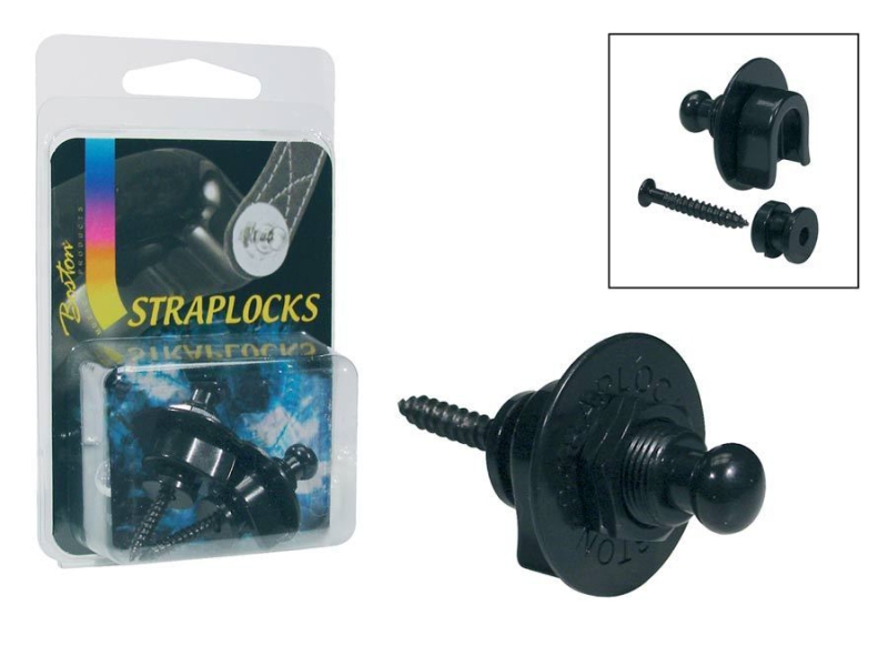 Boston Straplocks für Gitarre und Bass