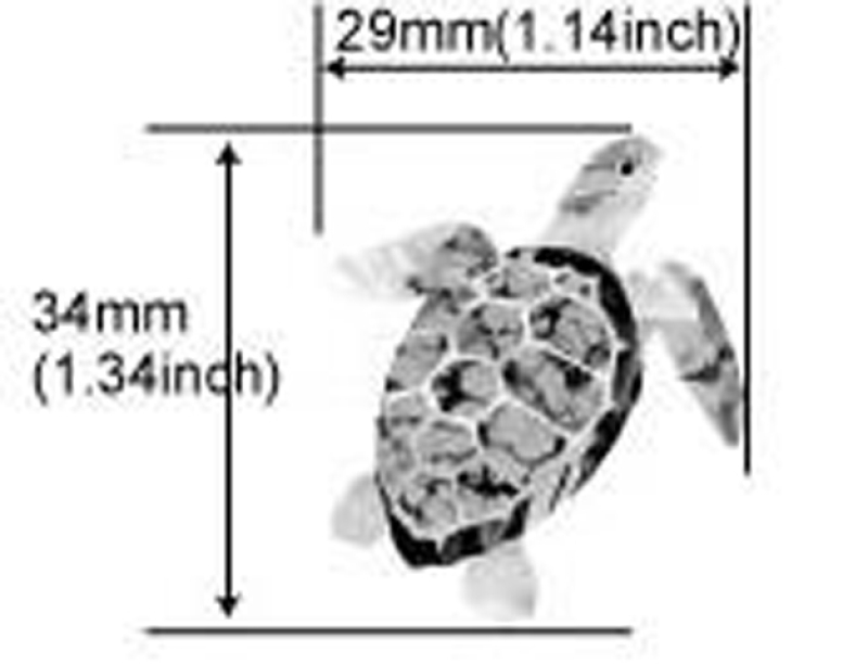 UK-264ST Inlay Stickers, Body-Sea Turtle
