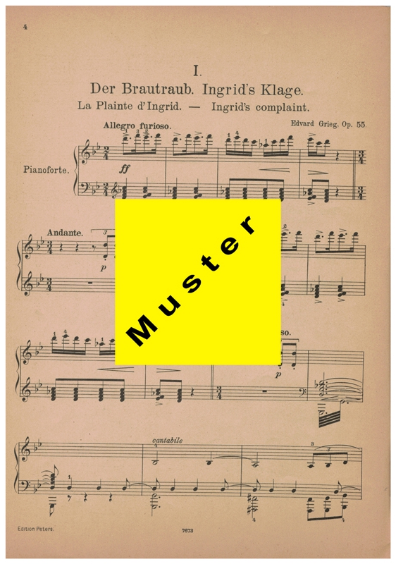 Grieg - Peer Gynt = Suite II Opus 55