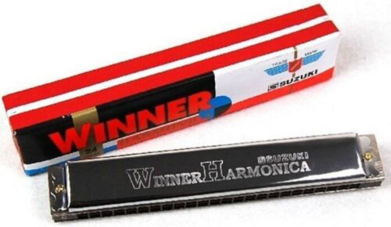 Suzuki Winner 24HC Tremolo Mundharmonika in C