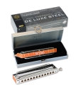 SEYDEL & Söhne Chromatic DE LUXE STEEL Solo Mundharmonika 54480 in D