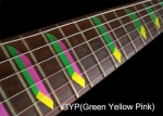 F-032PD-GYP Inlay Stickers, Fret Mark-Pyramid (GYP)