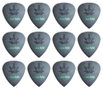 Pickboy Modulous GP33R-075/S, 0,75mm Plektren Carbon Graphite, 12 Stück