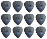 Pickboy Modulous GP33R-088/S, 0,88mm Plektren Carbon Graphite, 12 Stück