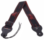 Höfner H65/34-S Gitarren-Gurt für Klassik-Gitarre schwarz-Rot