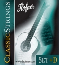 HÖFNER HCS Classic Saiten plus zusätzlicher D-Saite
